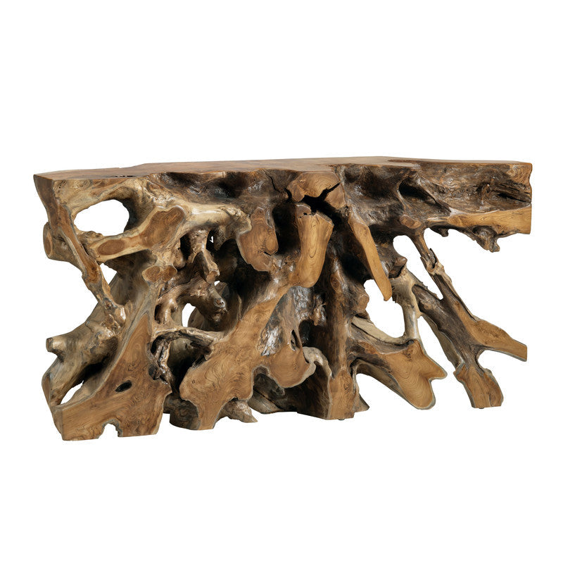 Taryn Tan Console Table - Ornate Home