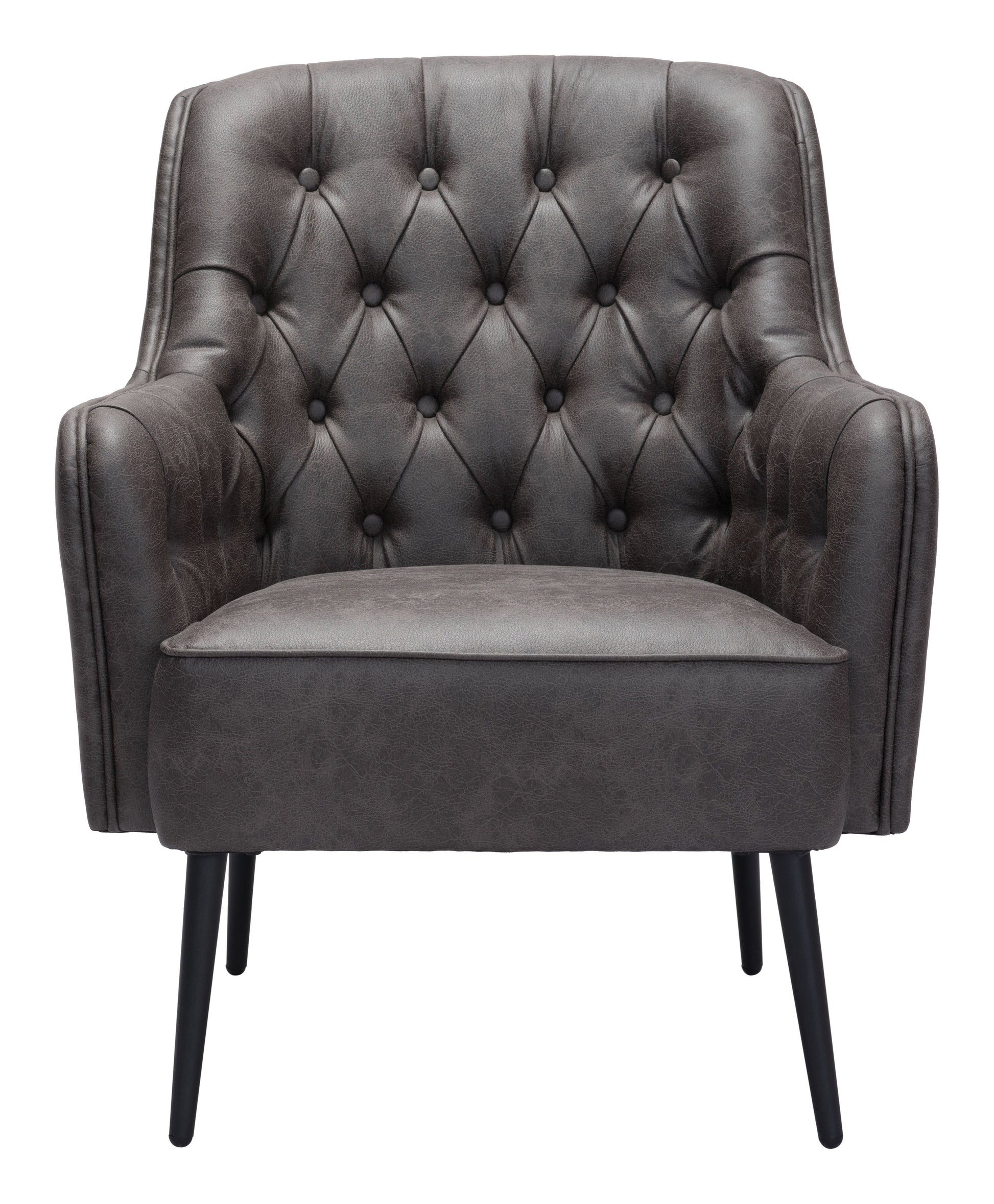 Tasmania Vintage Black Accent Chair - Ornate Home