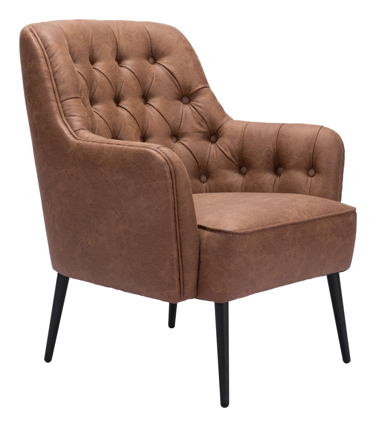 Tasmania Vintage Brown Accent Chair - Ornate Home