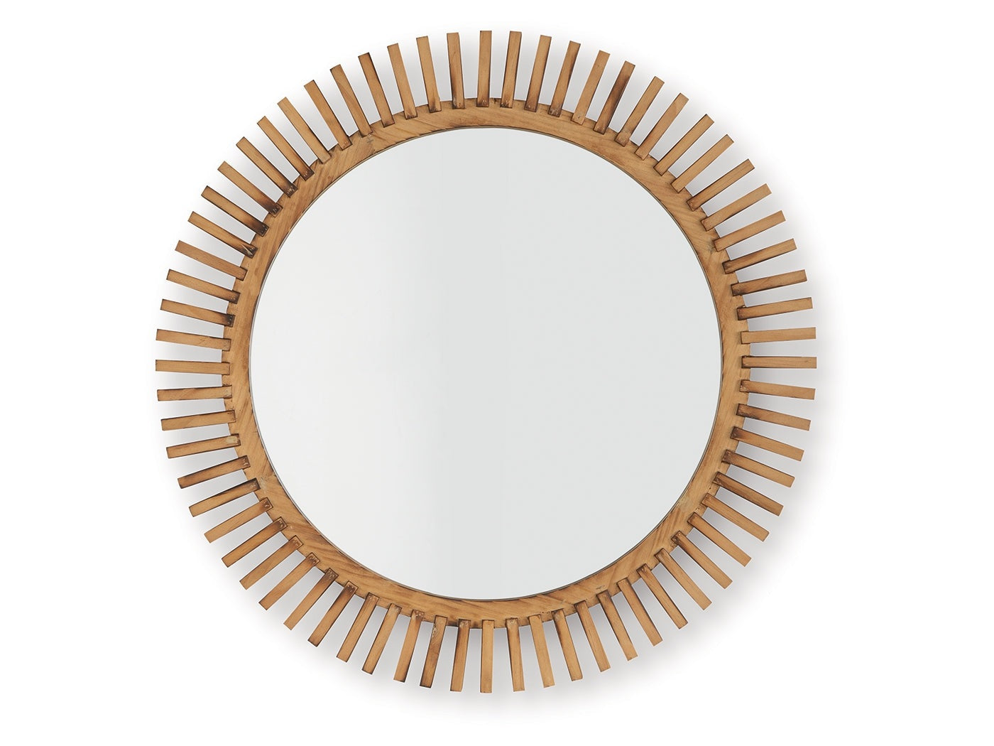 Tedwell Brown Accent Mirror- Viva Furn