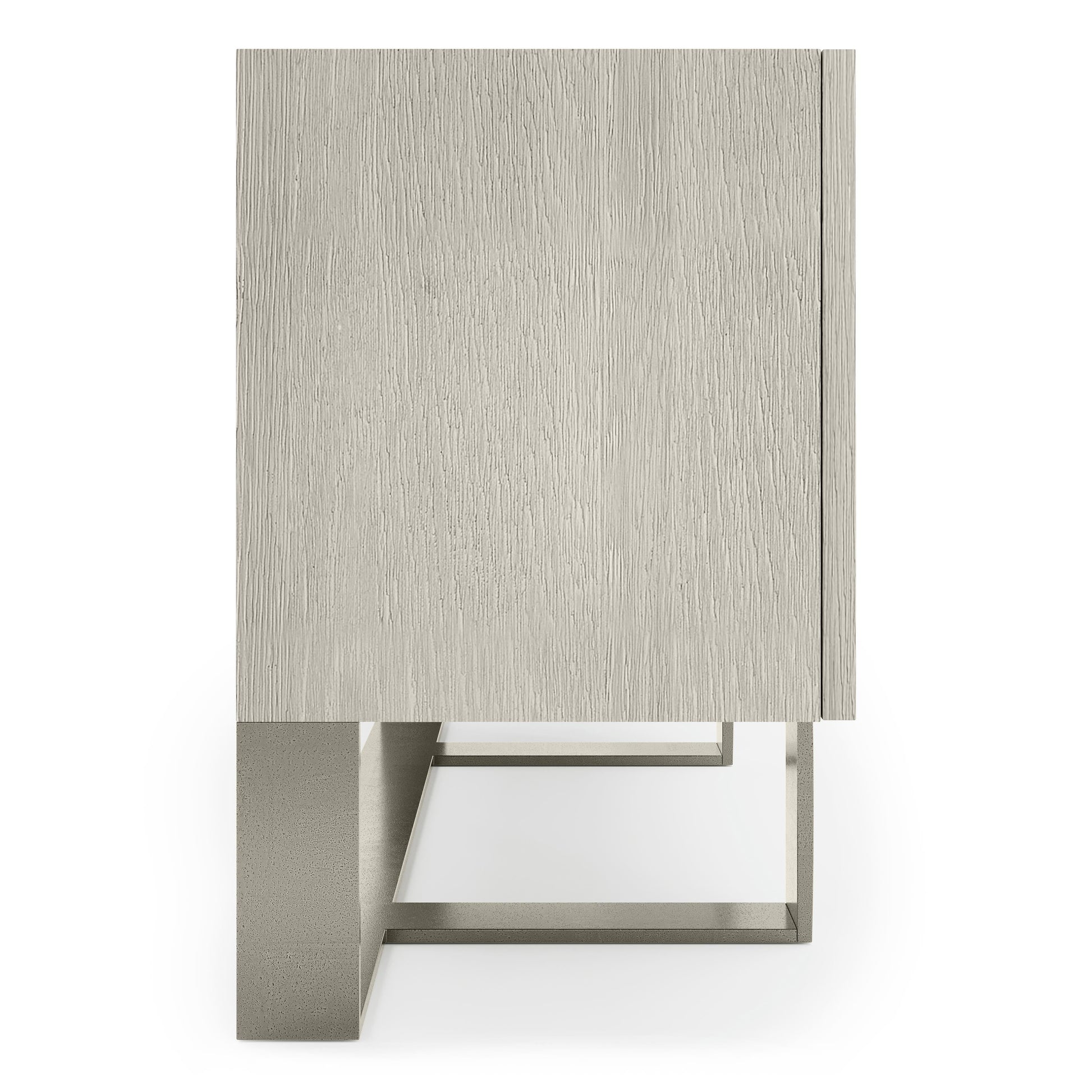Tempo Satin Nickel/Larza Buffet (68" W) - Ornate Home