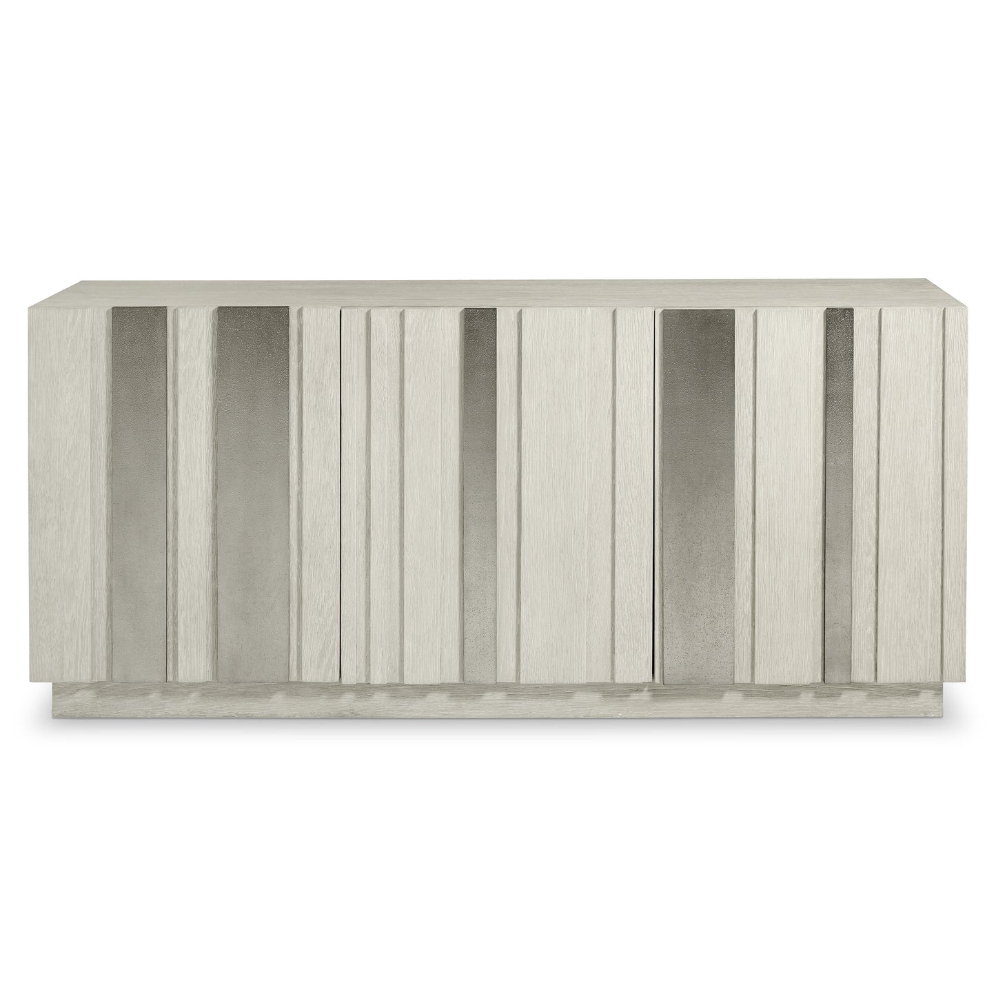 Tempo Satin Nickel/Larza Buffet (72" W) - Ornate Home