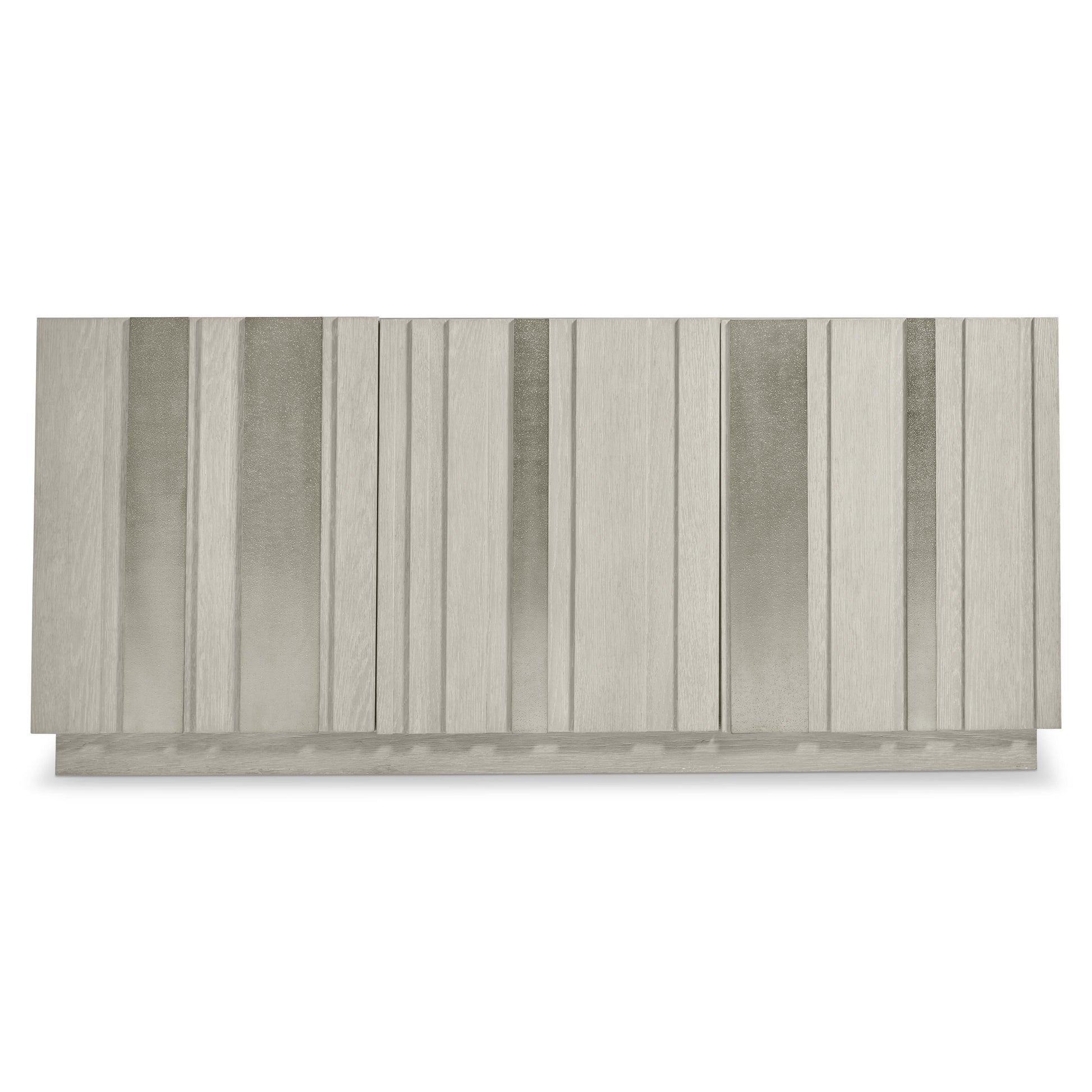 Tempo Satin Nickel/Larza Buffet (72" W) - Ornate Home