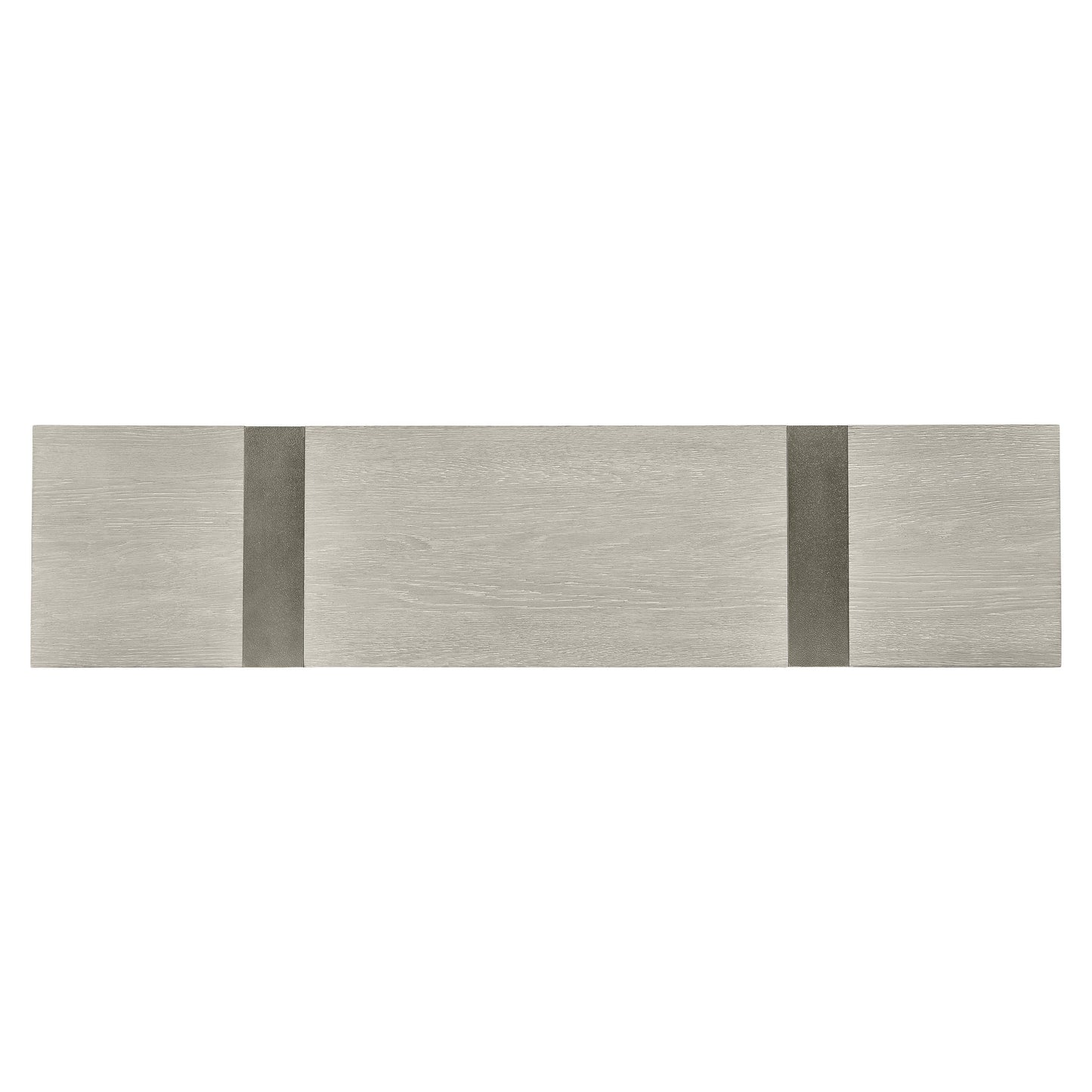 Tempo Satin Nickel/Larza Console Table - Ornate Home