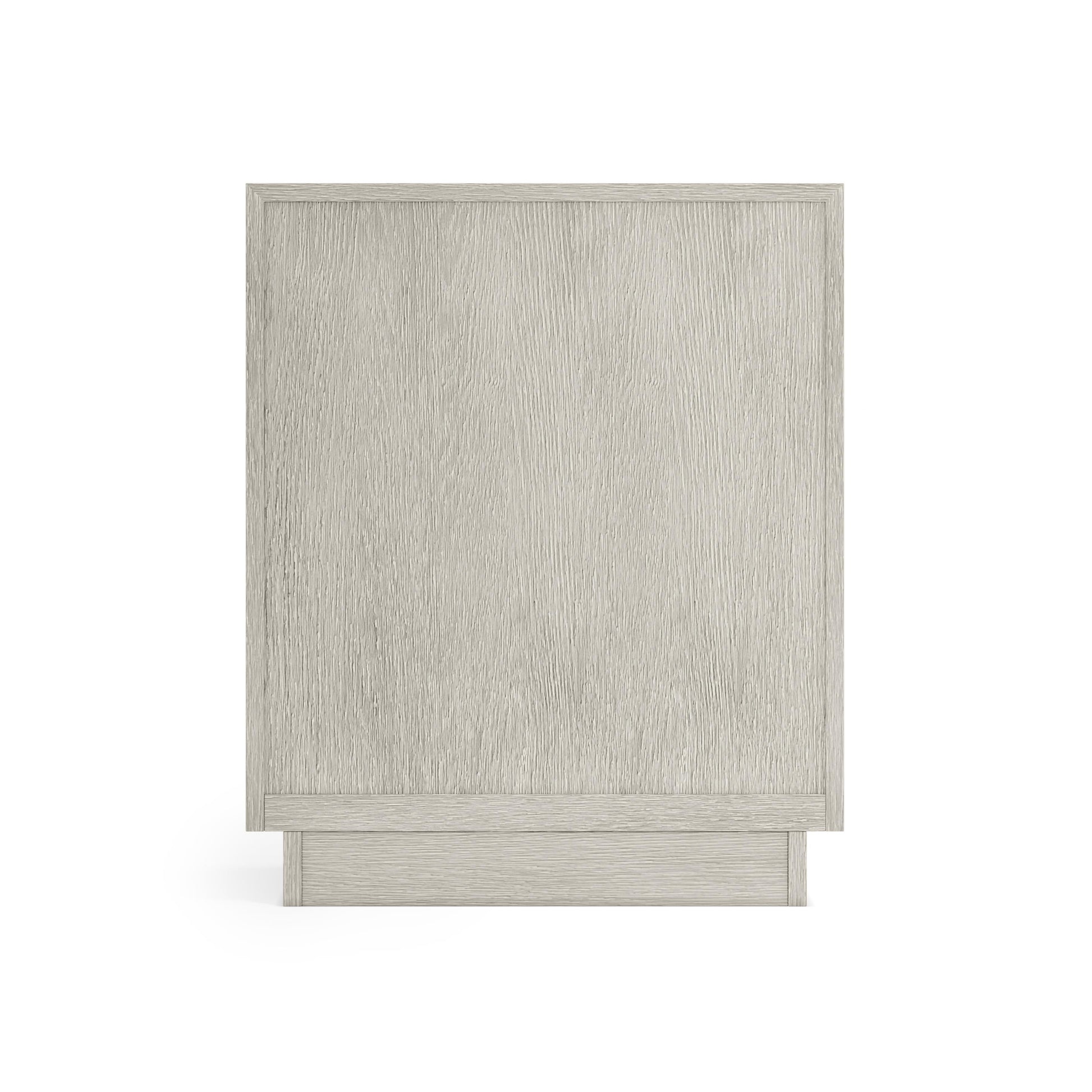 Tempo Satin Nickel/Larza Nightstand - Ornate Home