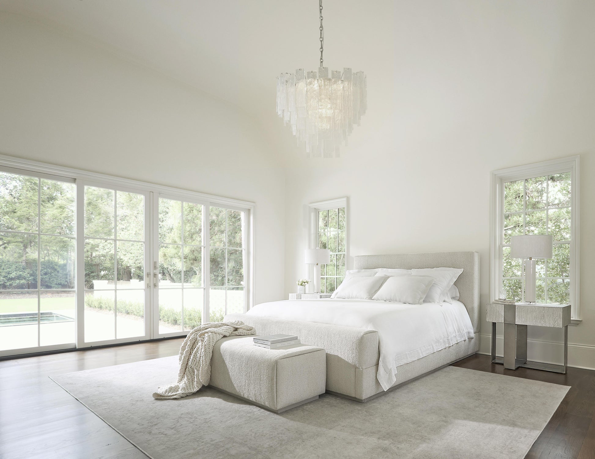 Tempo White/Cream Bench - Ornate Home