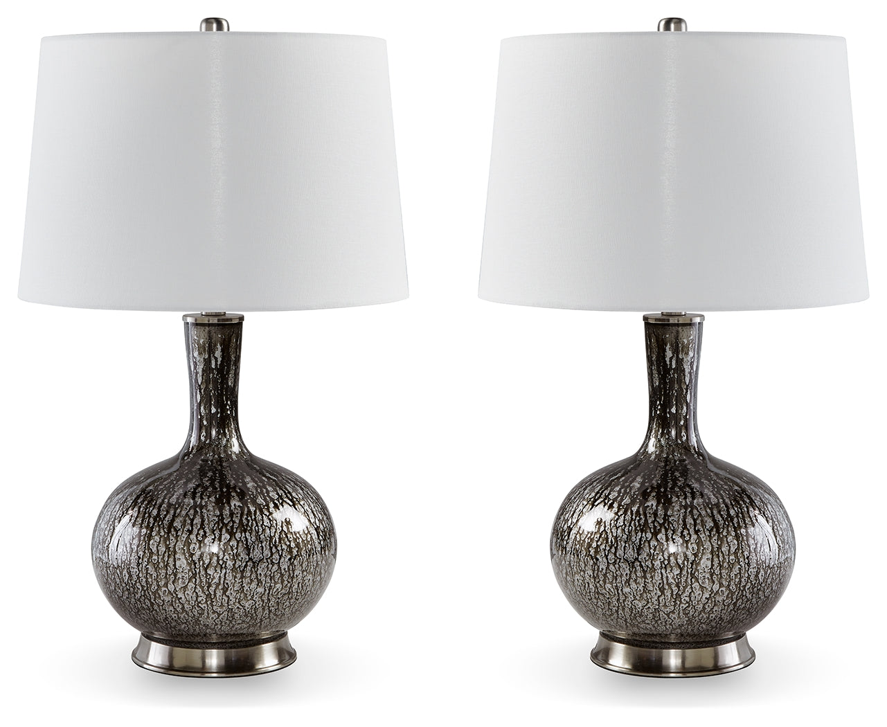 Tenslow Antique Black Table Lamp (Set of 2)- Viva Furn