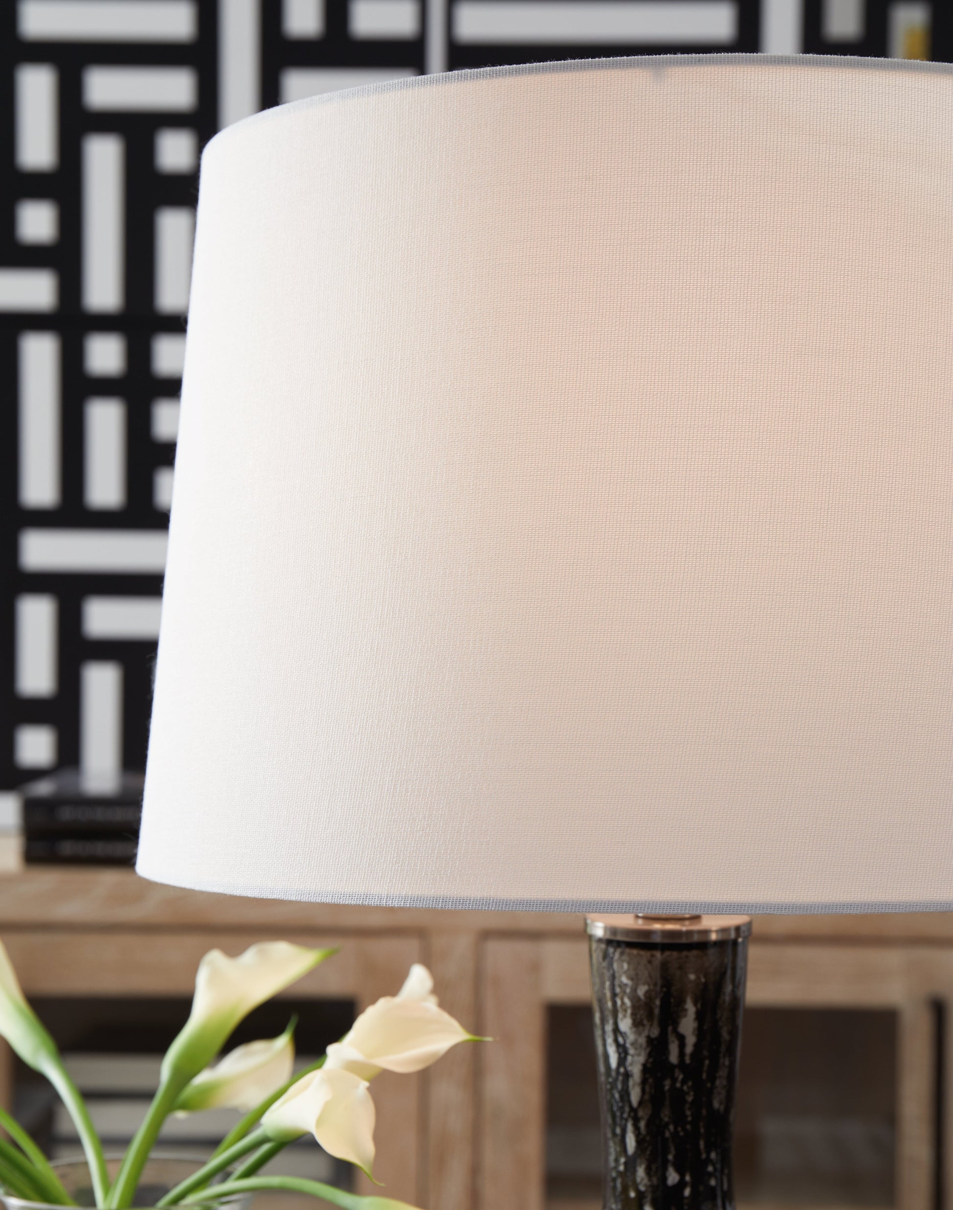 Tenslow Antique Black Table Lamp (Set of 2)- Viva Furn