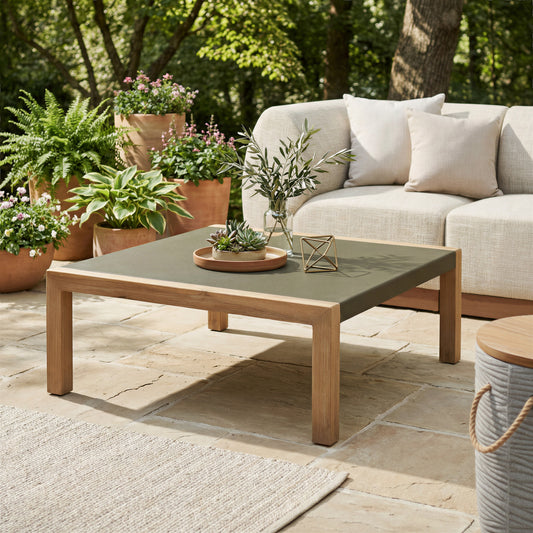 Teras Gray Outdoor Coffee Table - Ornate Home