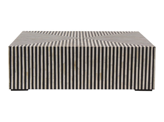 Terning Black/White Coffee Table - Ornate Home