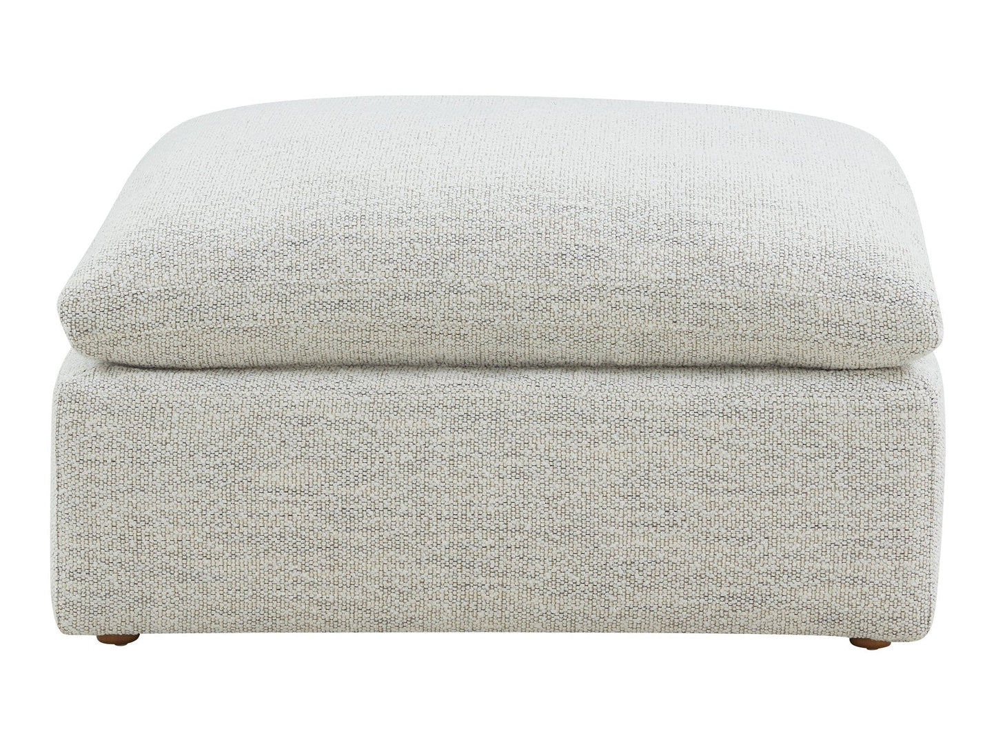 Terra Coastside Sand Condo Ottoman - Ornate Home