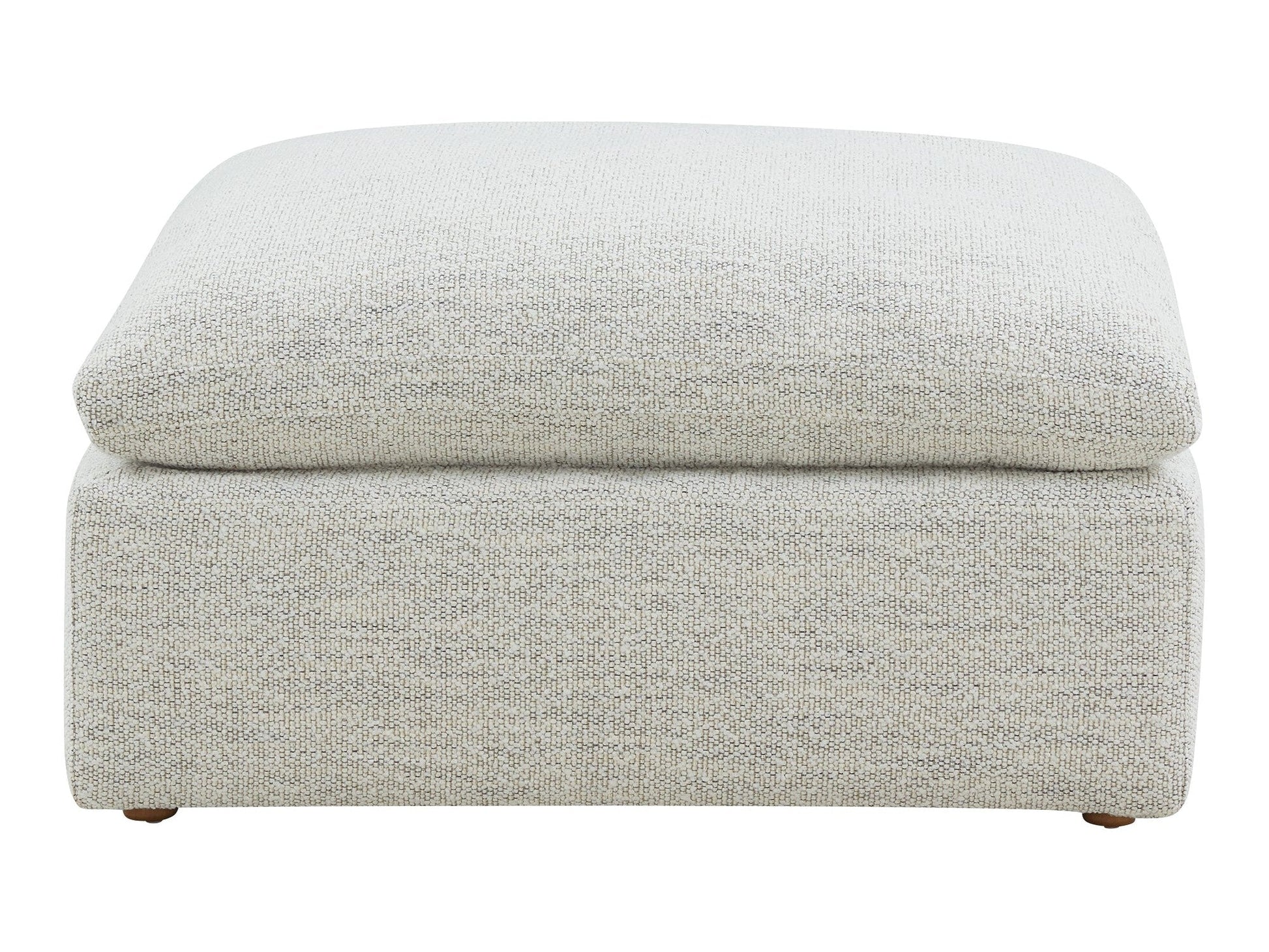 Terra Coastside Sand Condo Ottoman - Ornate Home