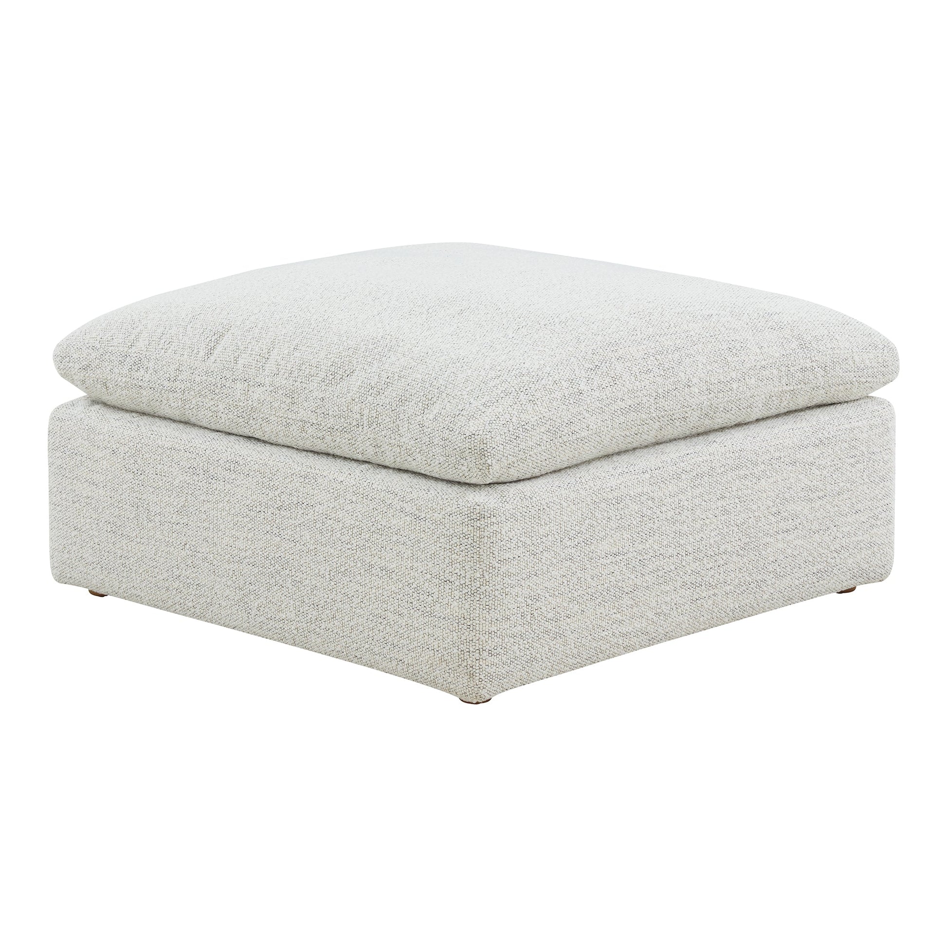 Terra Coastside Sand Condo Ottoman - Ornate Home