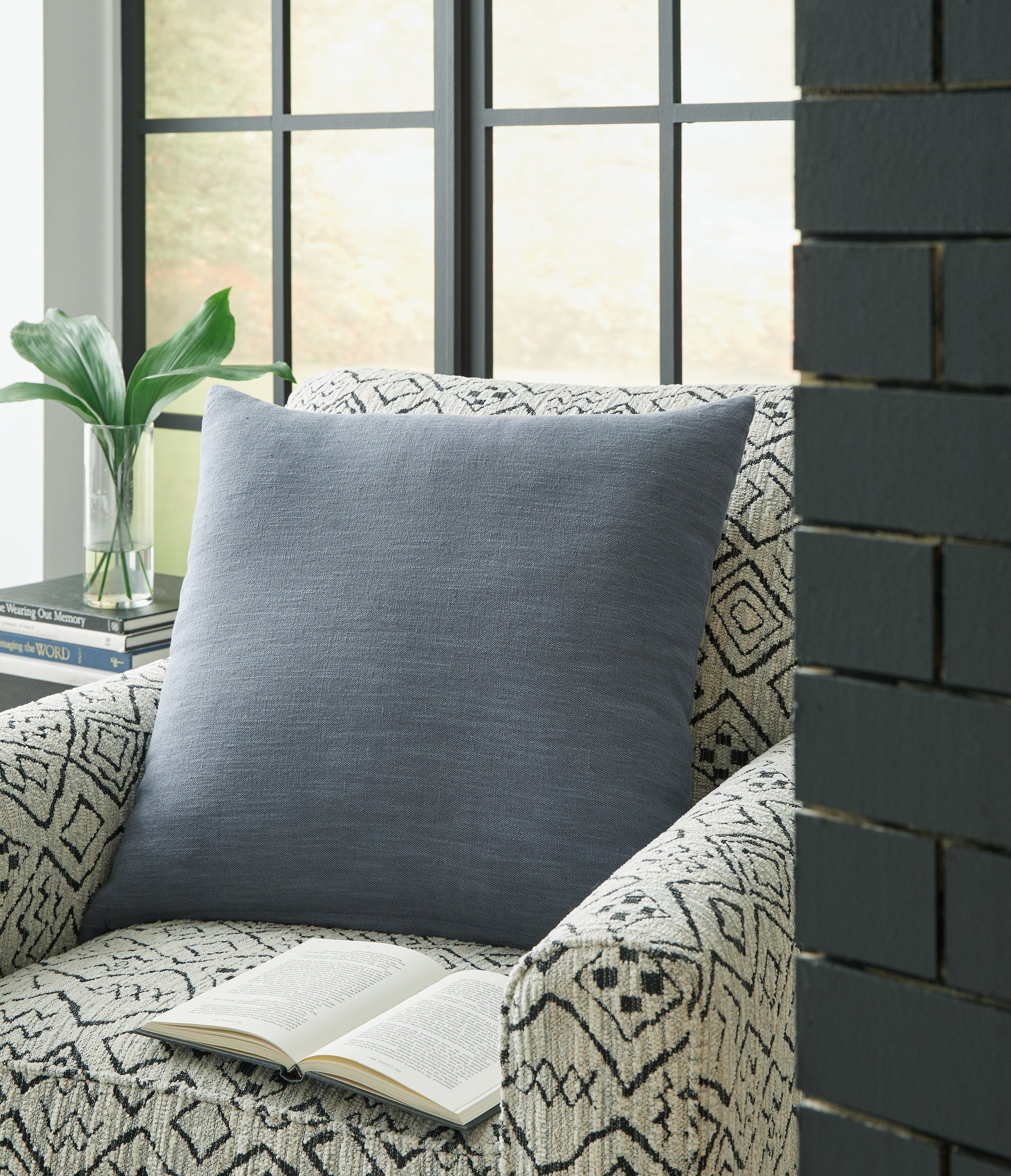 Thaneville Blue Pillow- Viva Furn