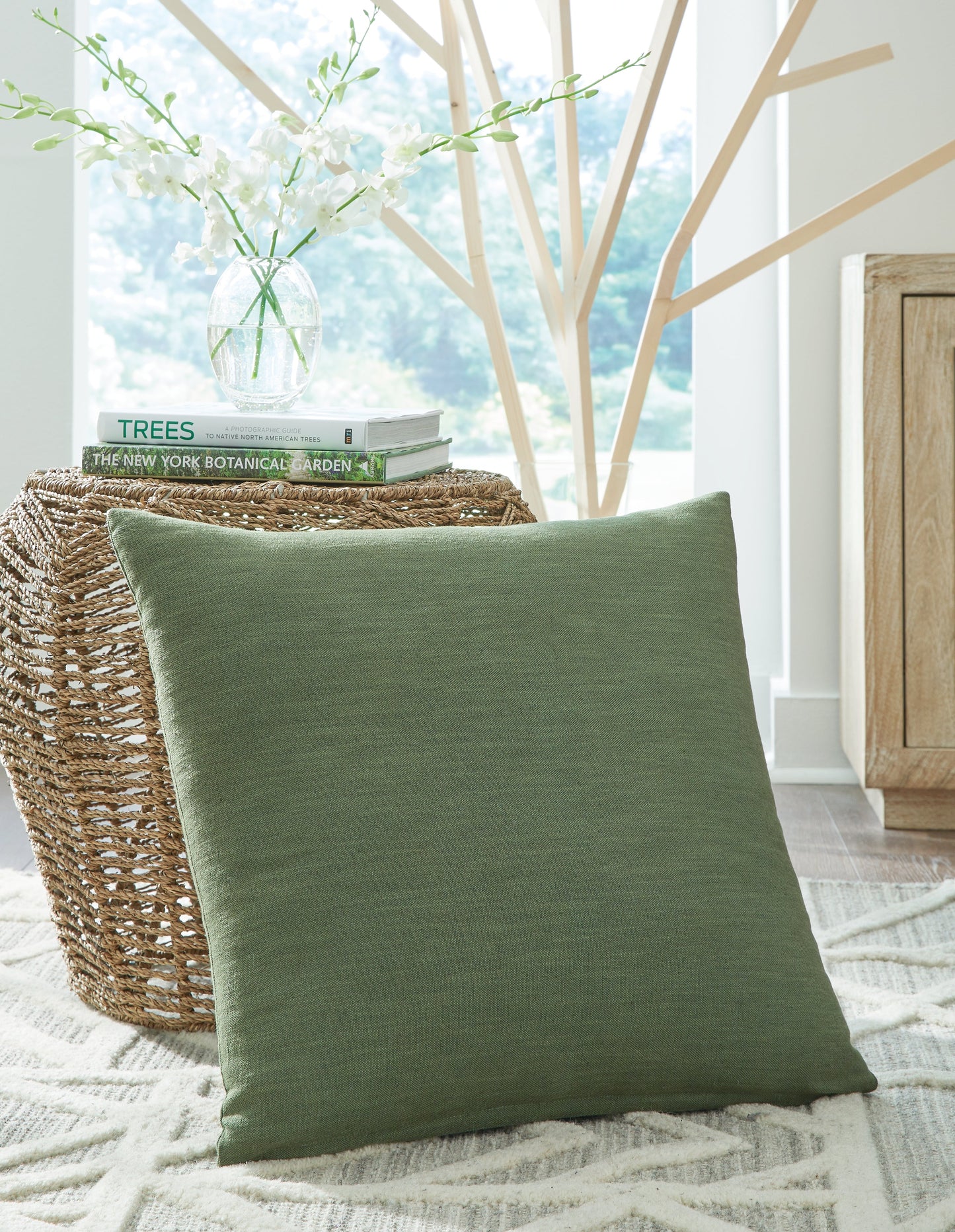 Thaneville Green Pillow- Viva Furn