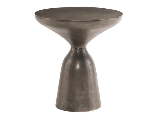 Thatcher Matte Graphite Accent Table - Ornate Home