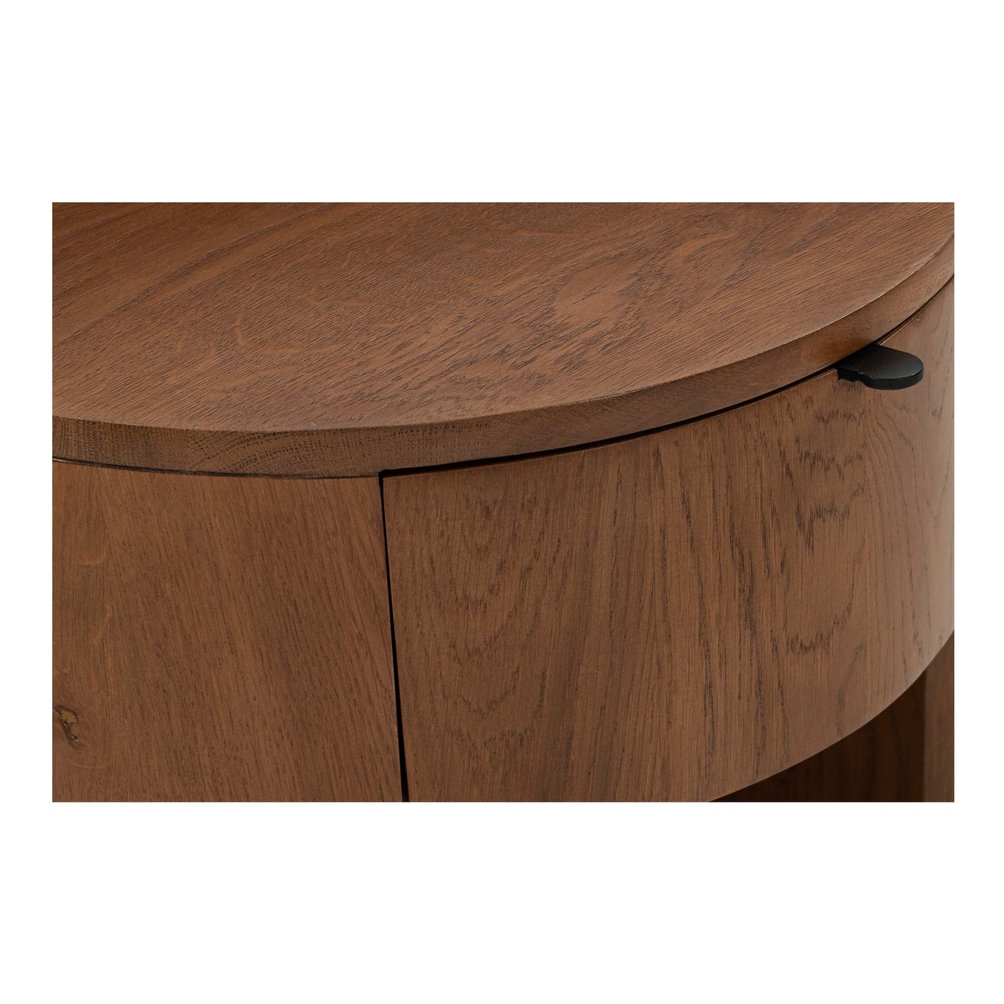 Theo Brown One Drawer Nightstand - Ornate Home