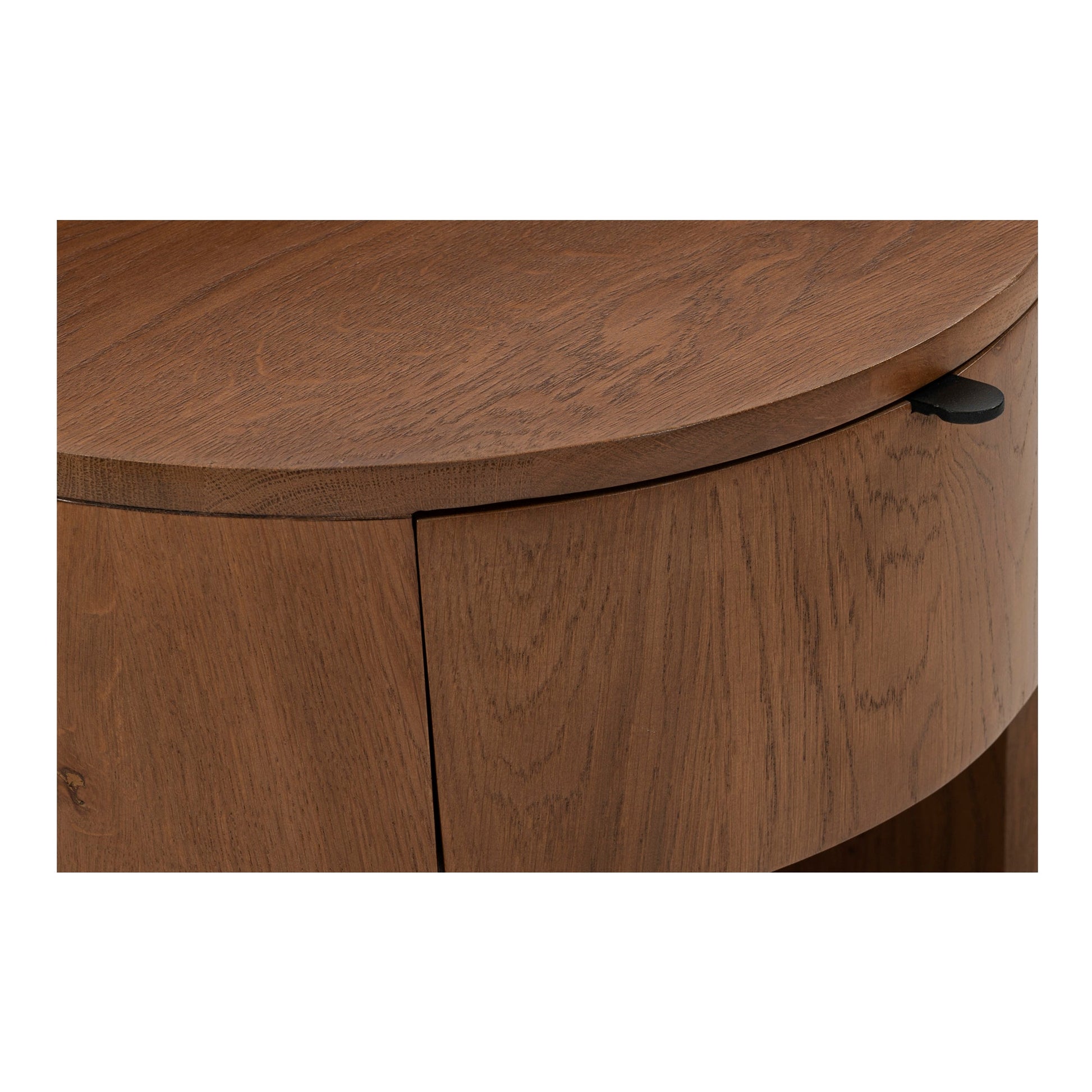 Theo Brown One Drawer Nightstand - Ornate Home
