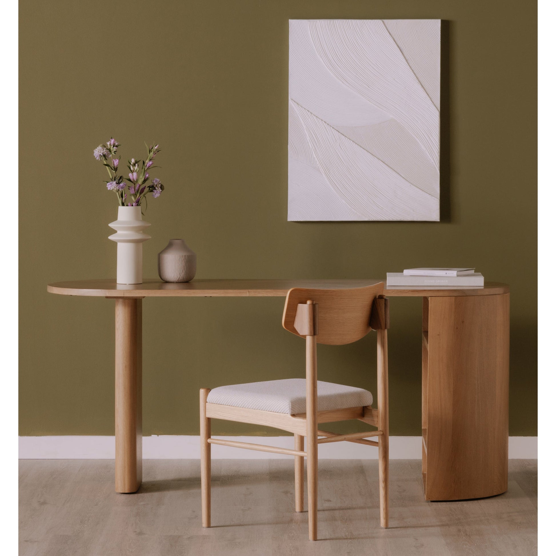 Theo Natural Desk - Ornate Home