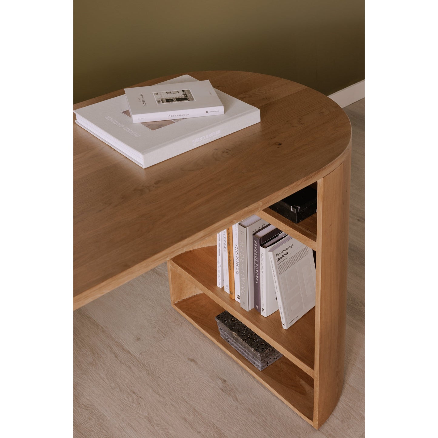 Theo Natural Desk - Ornate Home