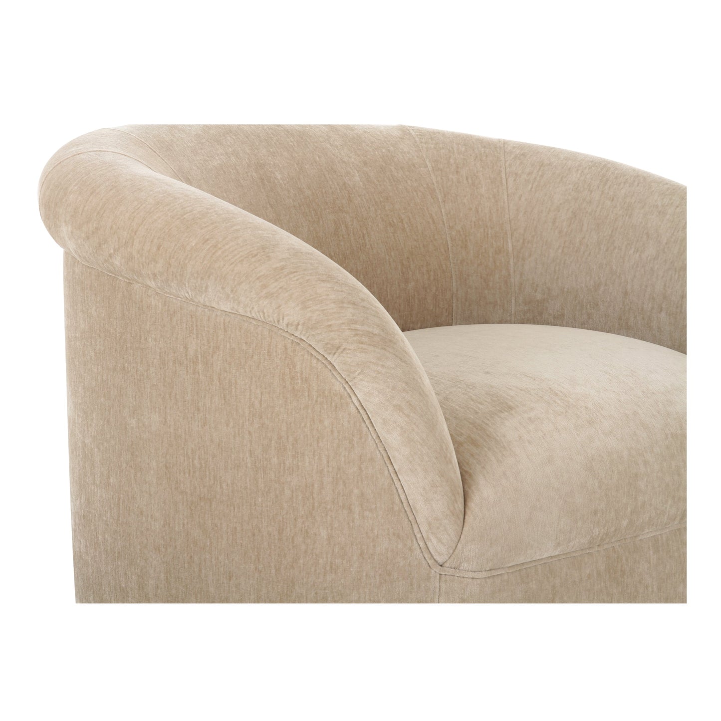 Thora Beige Lounge Chair - Ornate Home