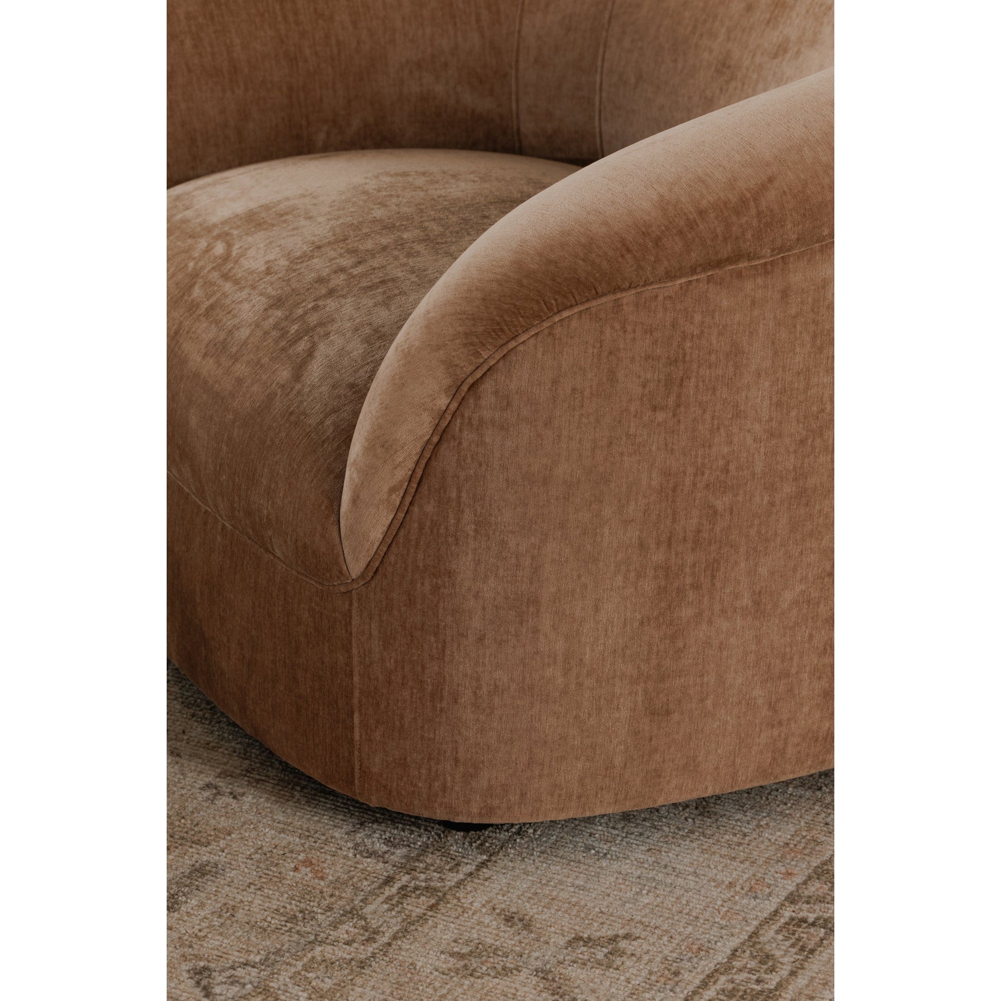 Thora Blush Lounge Chair - Ornate Home