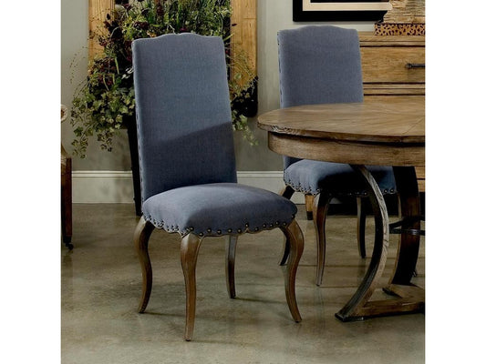 Thorne Blue Side Chair (Set of 2) - Ornate Home