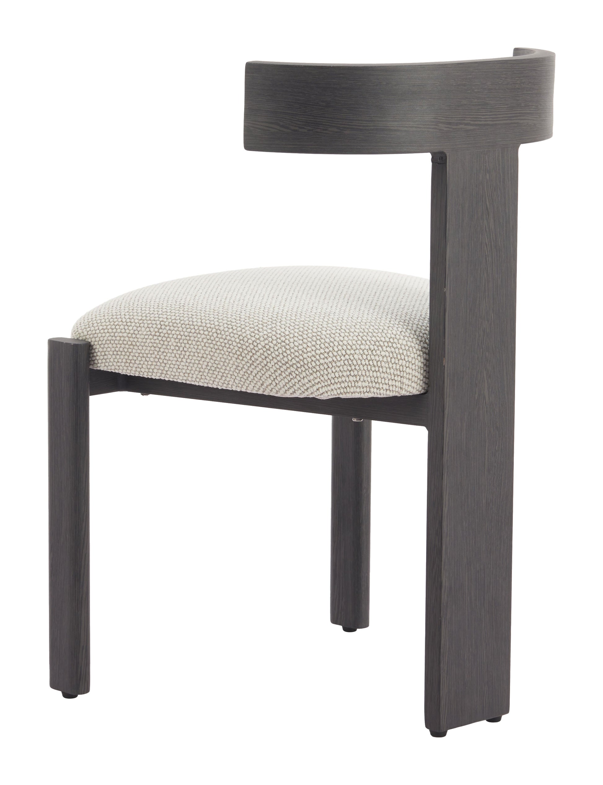 Tiana Black & Beige Outdoor Dining Chair - Ornate Home