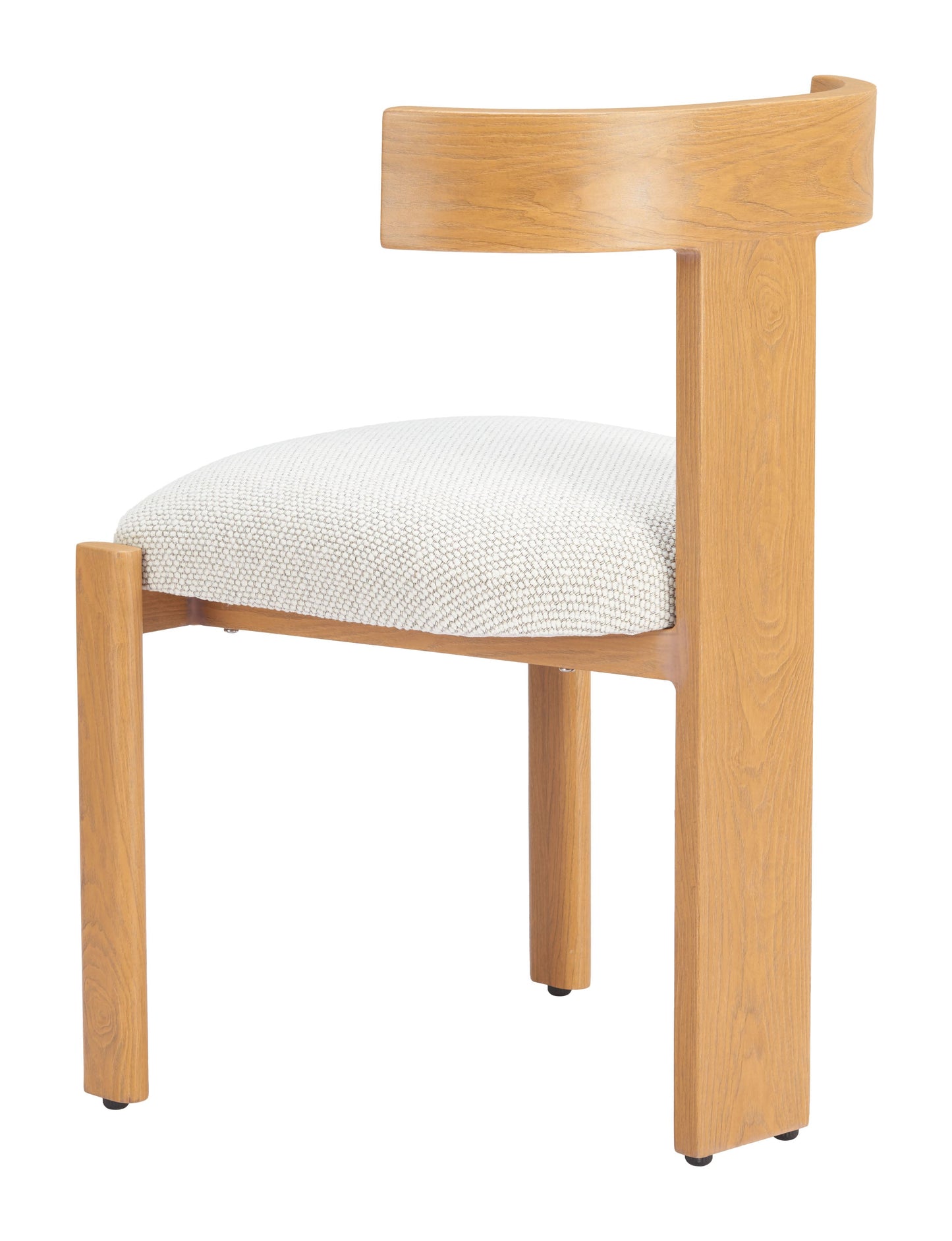 Tiana Natural & Beige Outdoor Dining Chair - Ornate Home