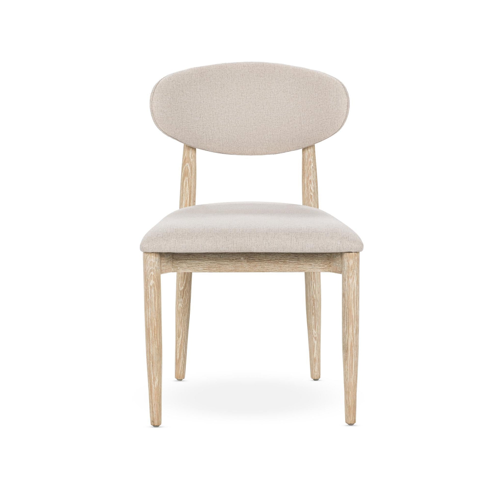 Tiber Cream Washed Dining Chair (Set of 2) - Ornate Home
