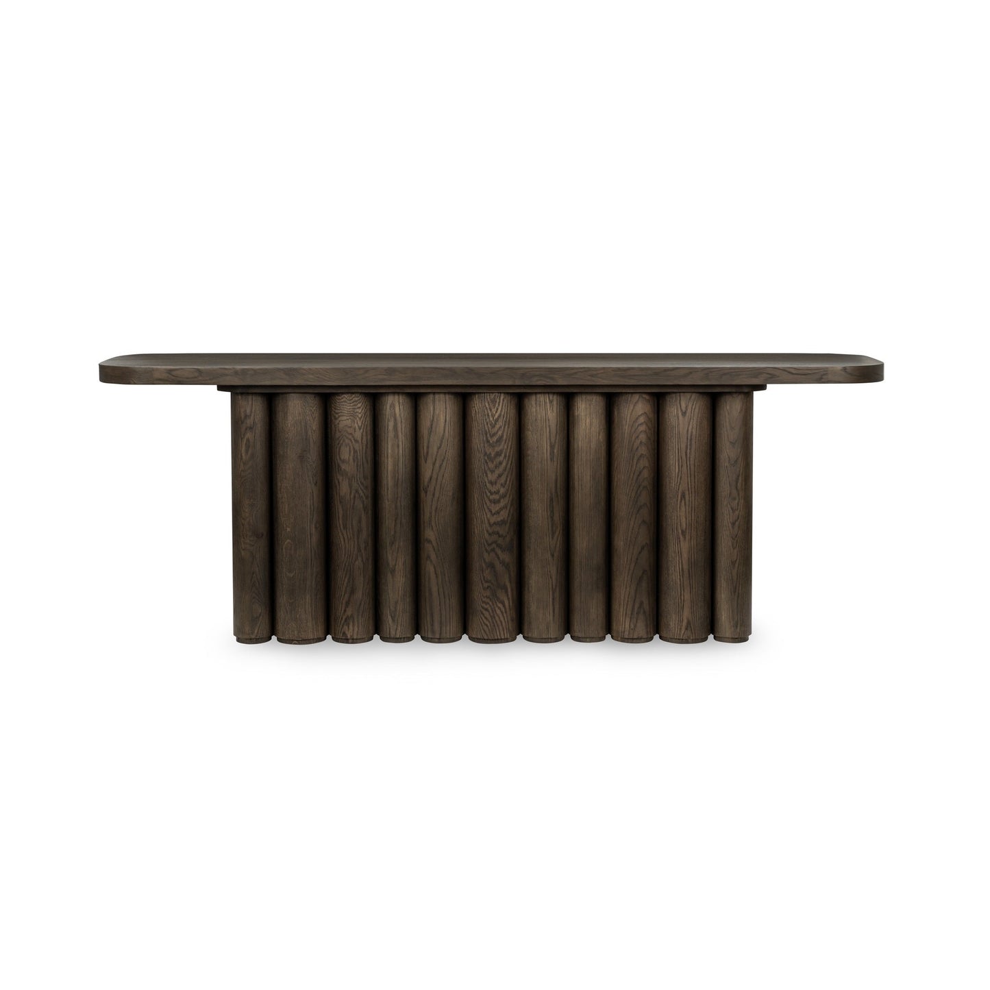 Tiber Toasted Brown Console Table - Ornate Home