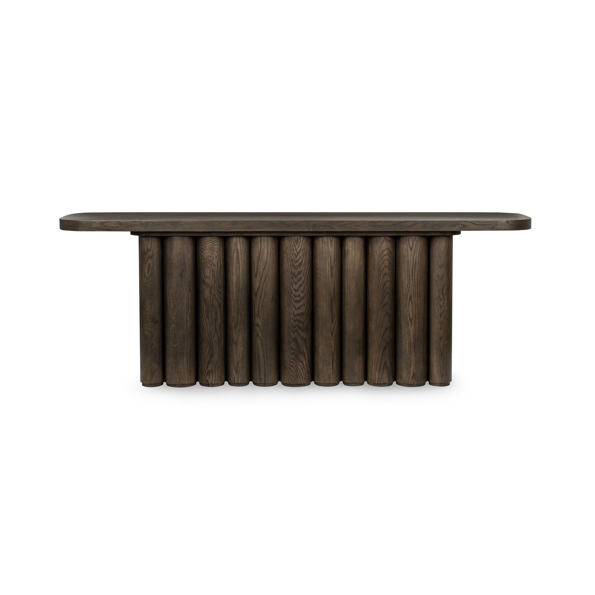 Tiber Toasted Brown Console Table - Ornate Home