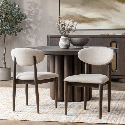 Tiber Toasted Brown Dining Chair (Set of 2) - Ornate Home