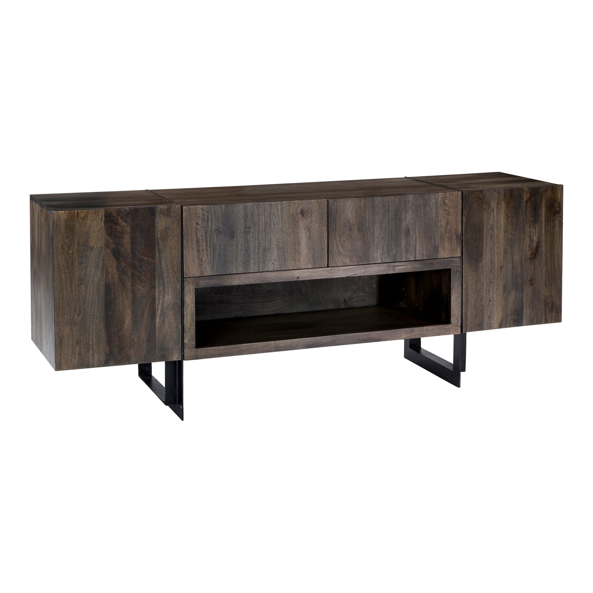 Tiburon Natural Media Cabinet - Ornate Home