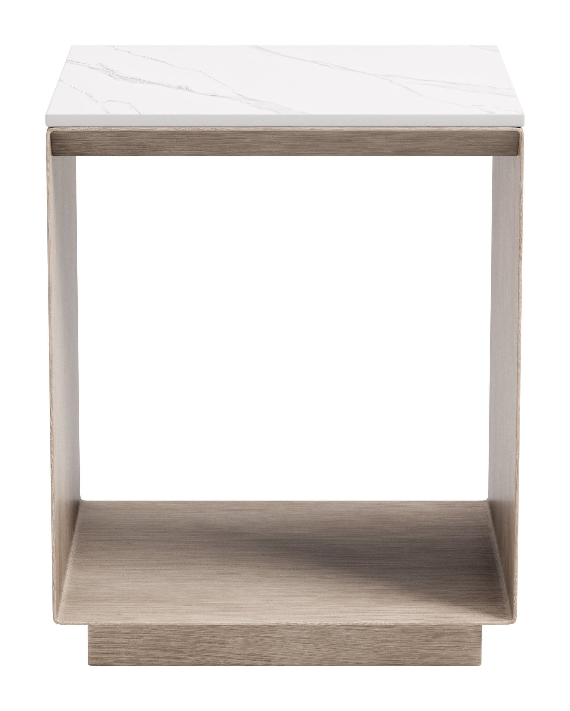 Tidecrest White Outdoor Side Table - Ornate Home