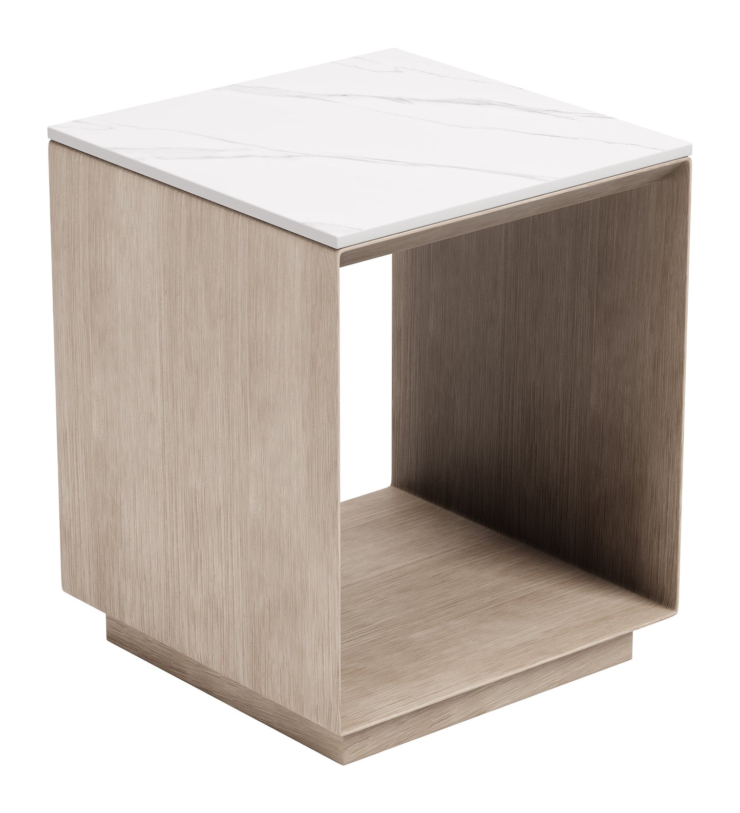 Tidecrest White Outdoor Side Table - Ornate Home