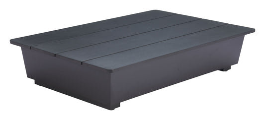 Tien Black Outdoor Coffee Table - Ornate Home