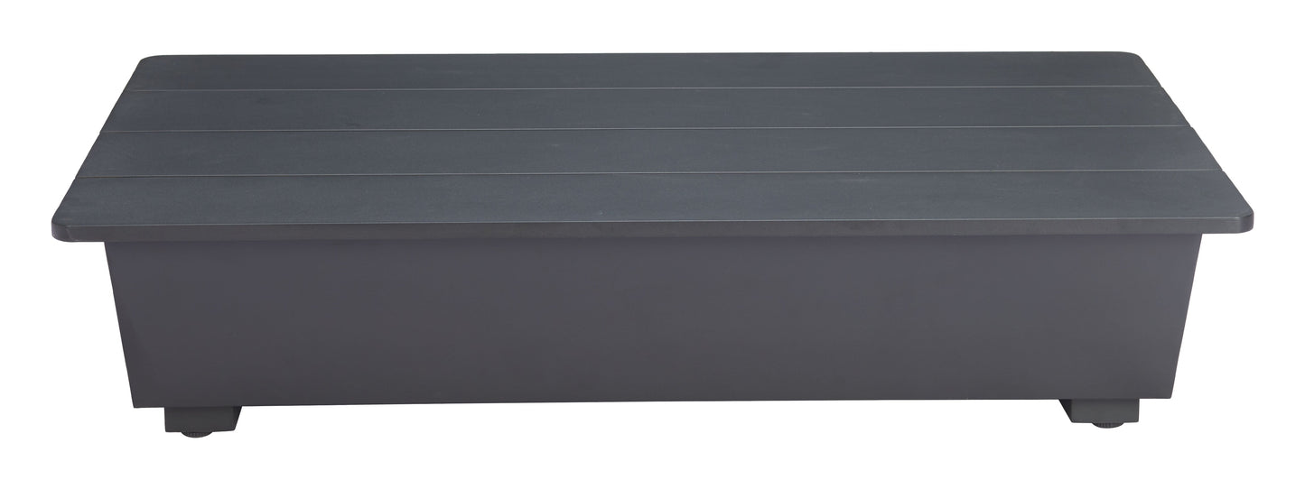 Tien Black Outdoor Coffee Table - Ornate Home