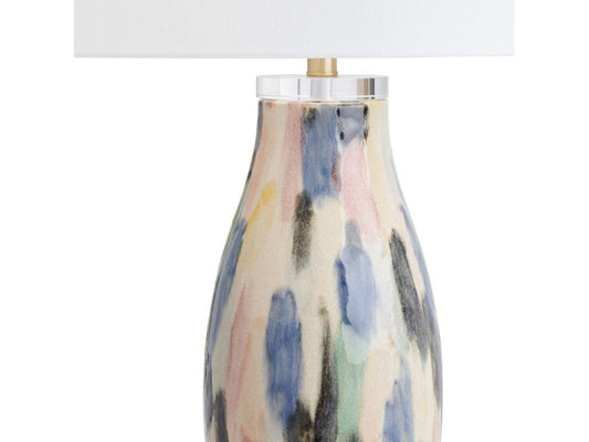 Tillery Multi/Gold Table Lamp - Ornate Home