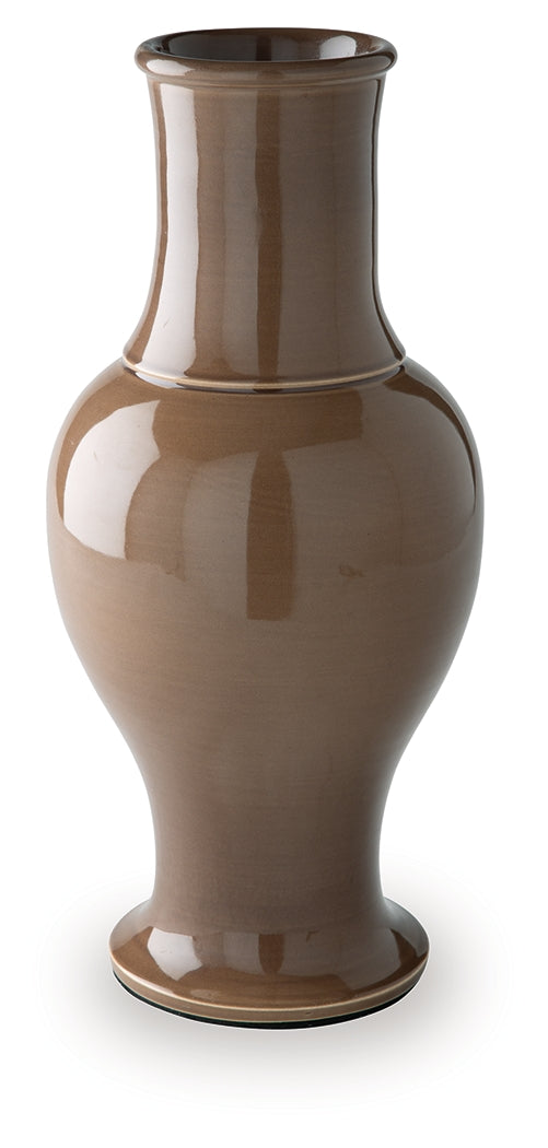 Tillmer Brown Vase- Viva Furn