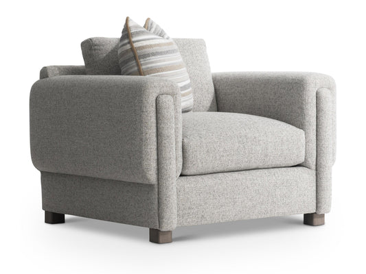 Tori Grey Fabric Chair - Ornate Home