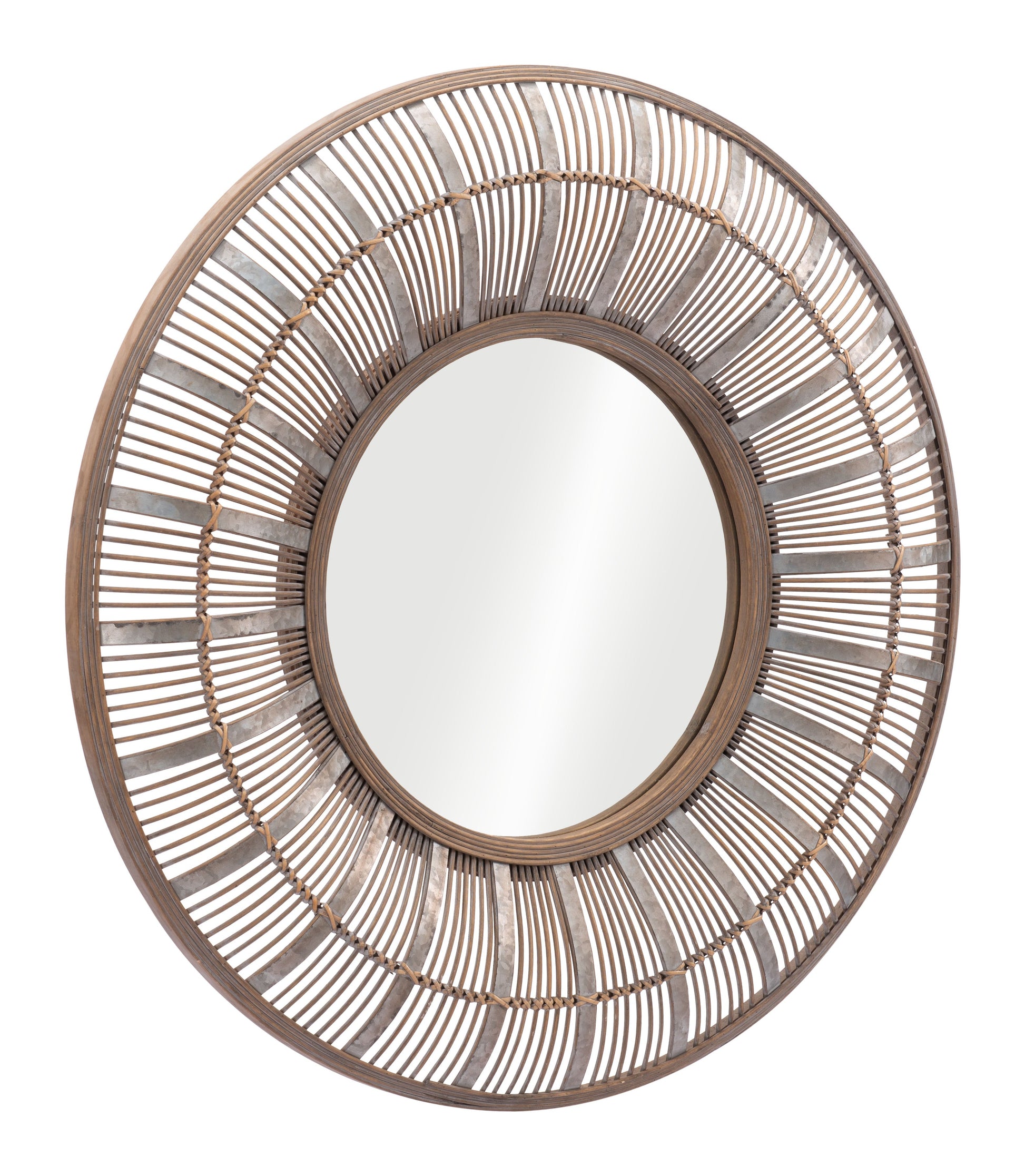 Toto Antique Brown Mirror - Ornate Home