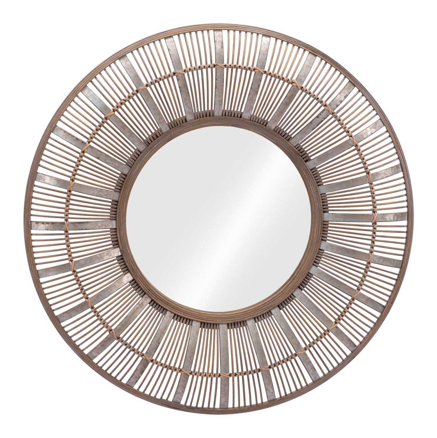 Toto Antique Brown Mirror - Ornate Home