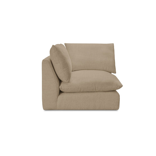 Townes Sand Corner Chair - Ornate Home