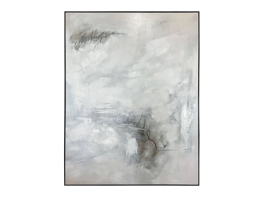 Tranquility Grey/White Canvas - Ornate Home