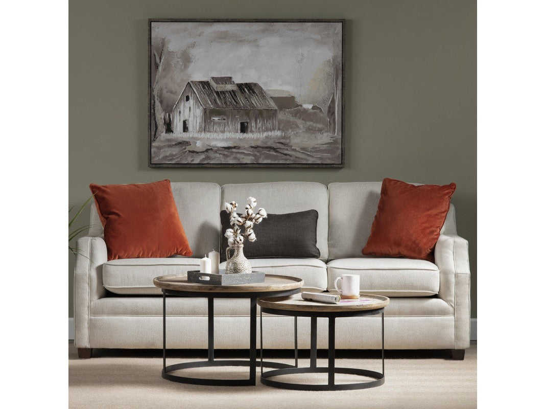 Traymore Brown/Black 2-Piece Nesting Cocktail Tables - Ornate Home