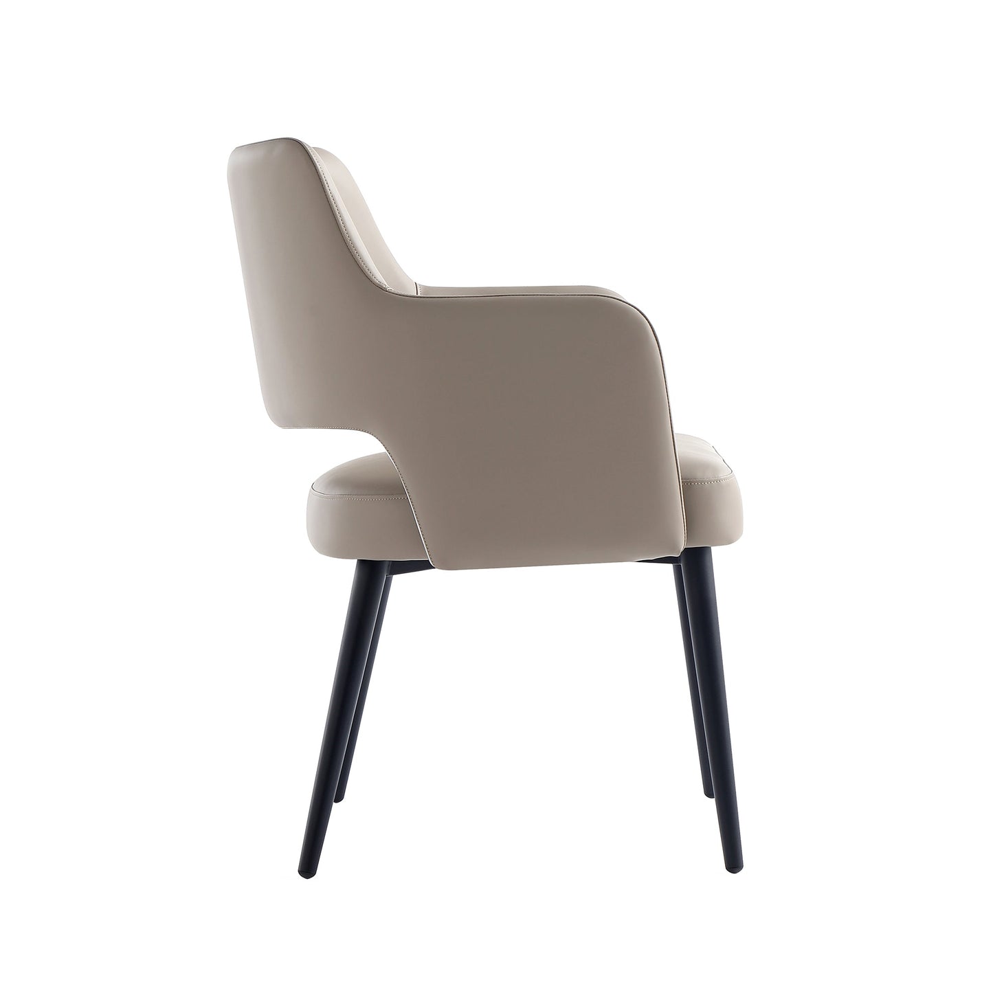 Tremont Dining Arm Chair in Taupe - Ornate Home
