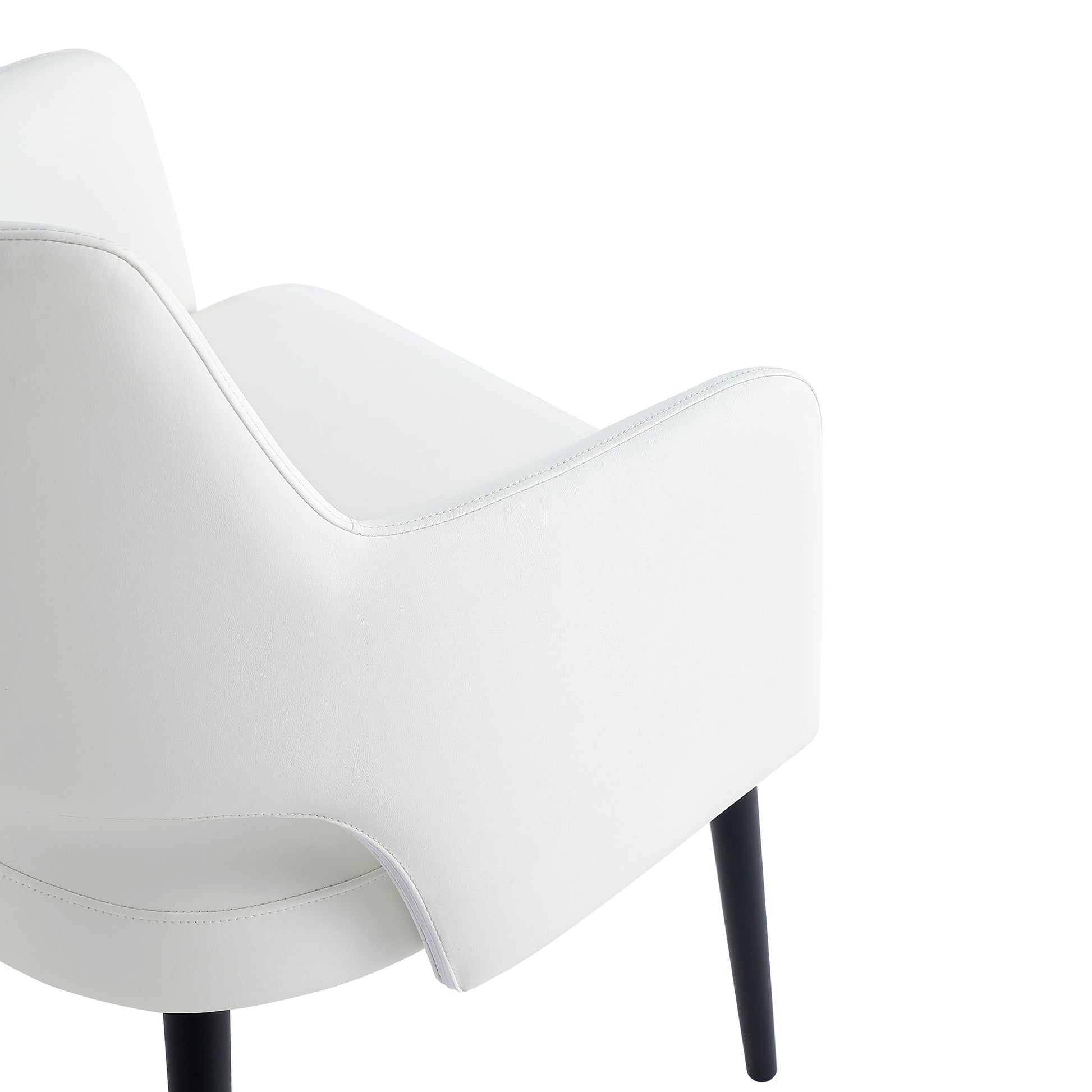 Tremont Dining Arm Chair in White - Ornate Home