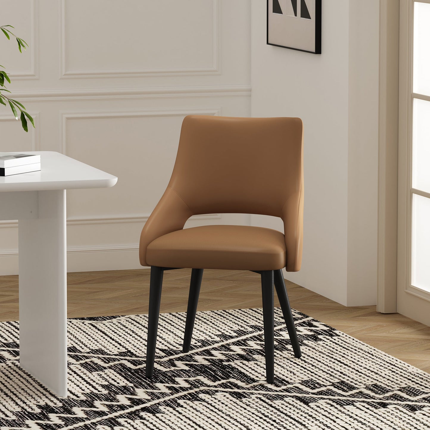 Tremont Dining Chair in Saddle - Ornate Home