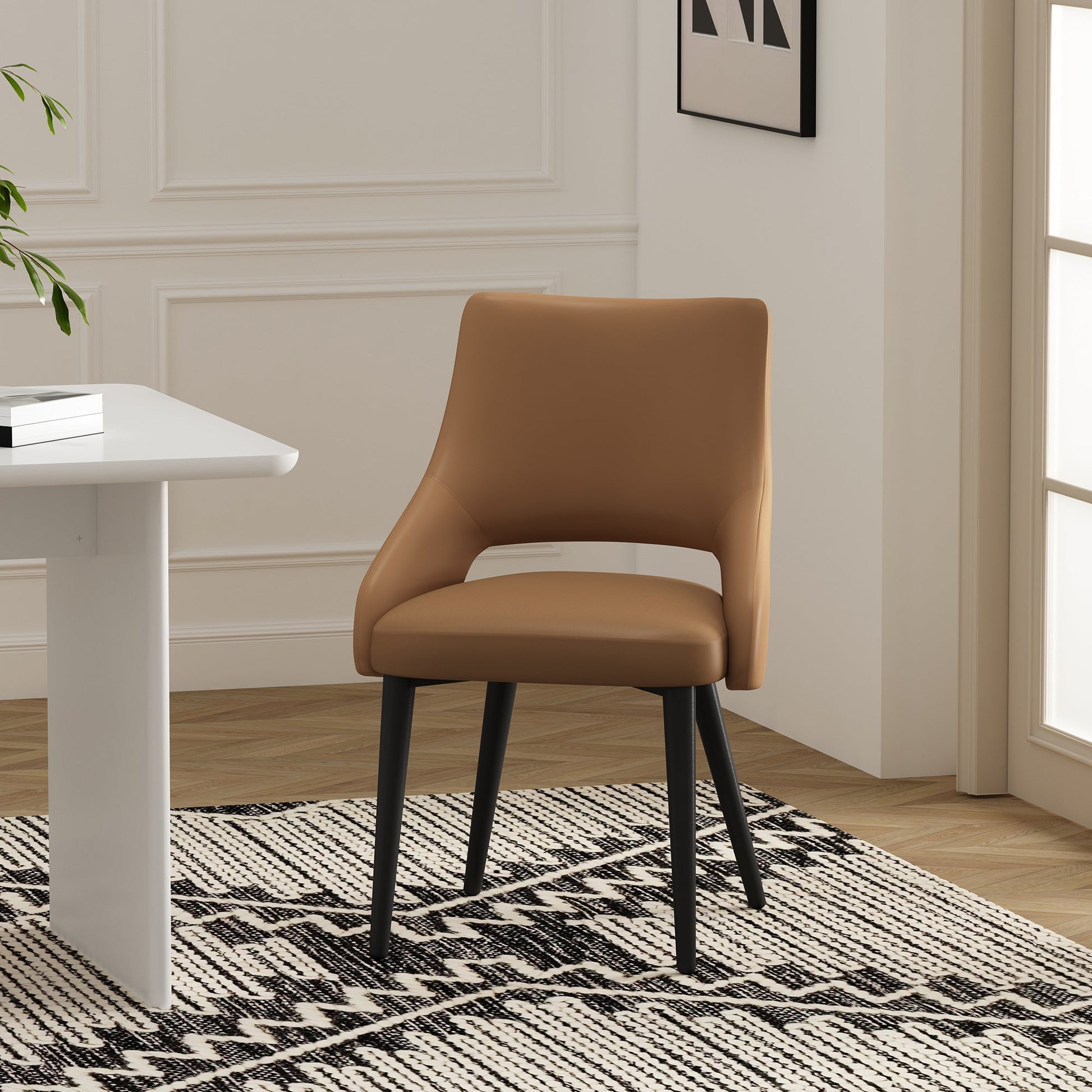 Tremont Dining Chair in Saddle - Ornate Home